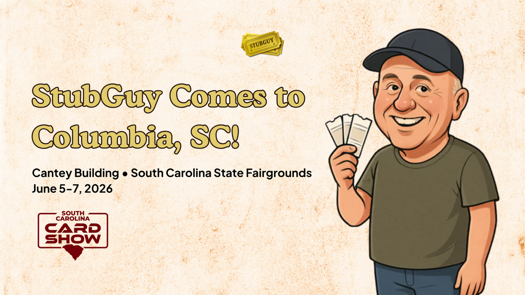 StubGuy Heads to Columbia: The South Carolina Card Show Is a Must-Attend Event for Collectors