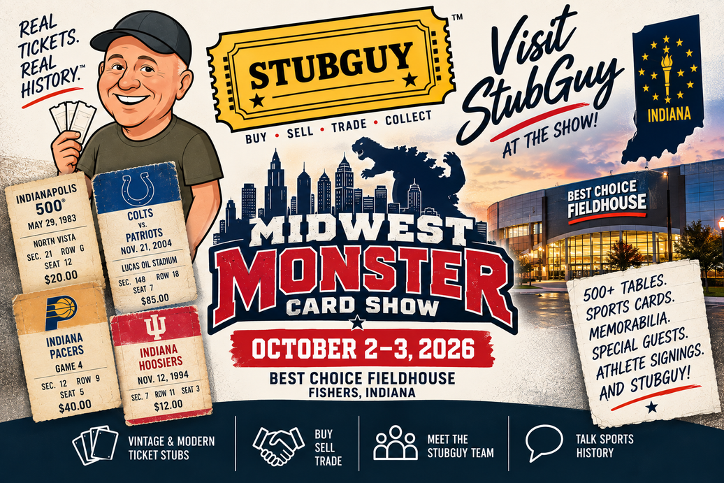 StubGuy Is Heading to the Midwest Monster Card Show!