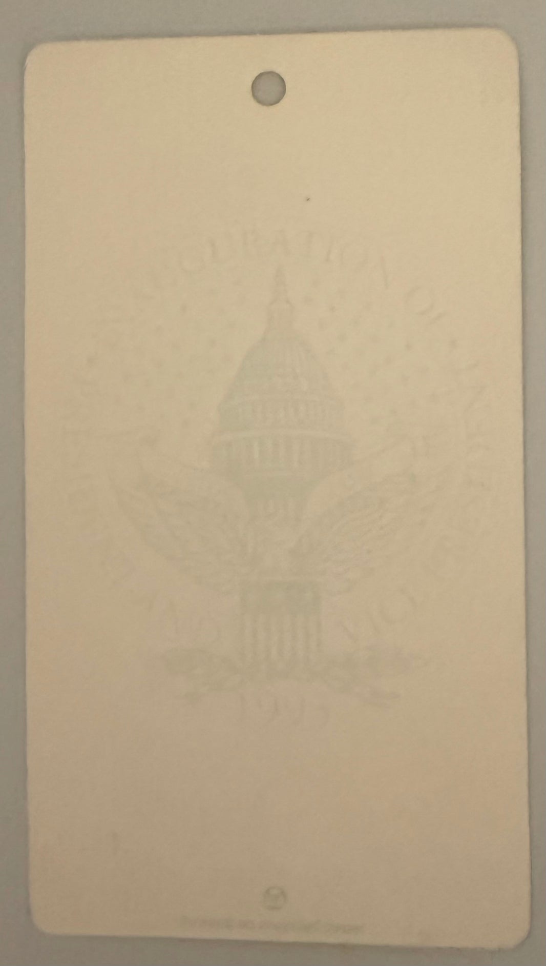 January 20, 1993, Bill Clinton Inauguration Press Staff