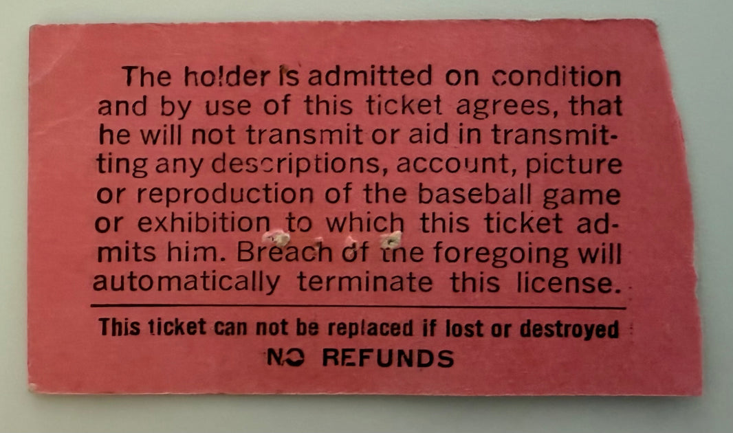 9/29/1963 Final Game Stan Musial, St. Louis Cardinals