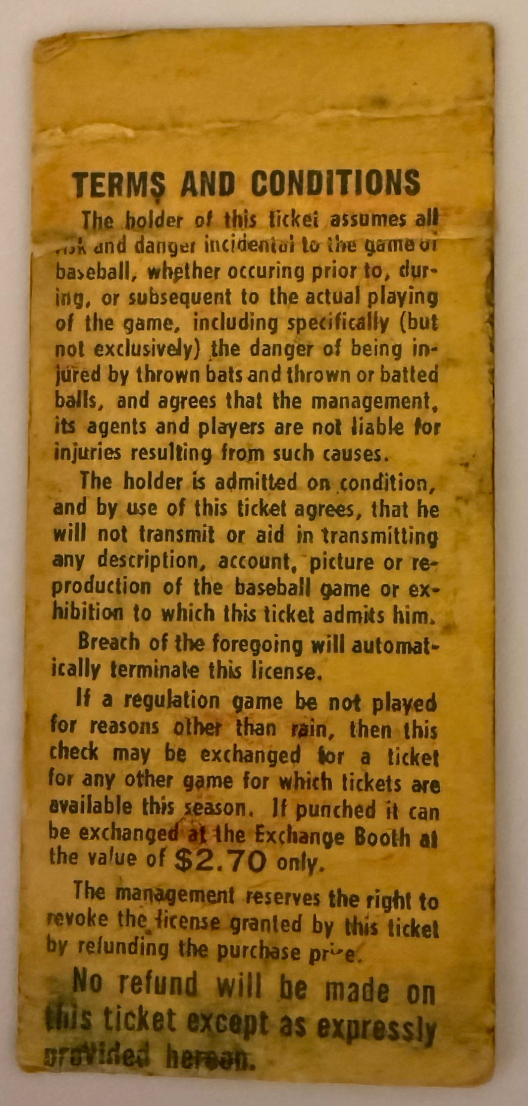 May 9, 1965, Yogi Berra Final Game