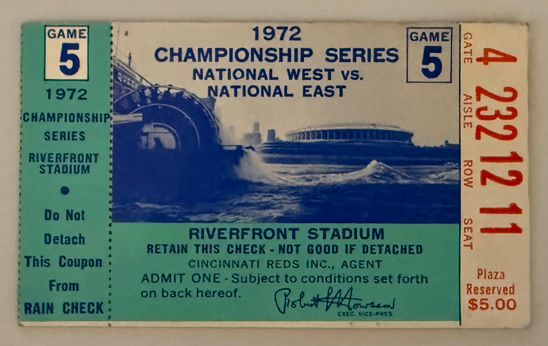 1972 NLCS, Game 5, Roberto Clemente Final Game