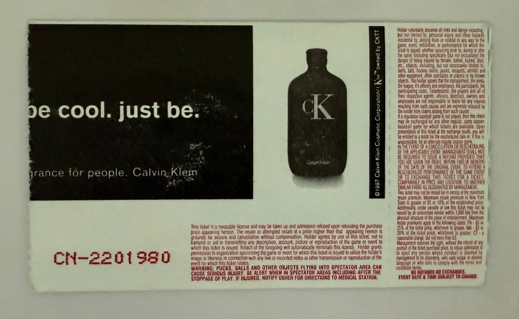 1997 The Rolling Stones at Giants Stadium, October 17, 1997