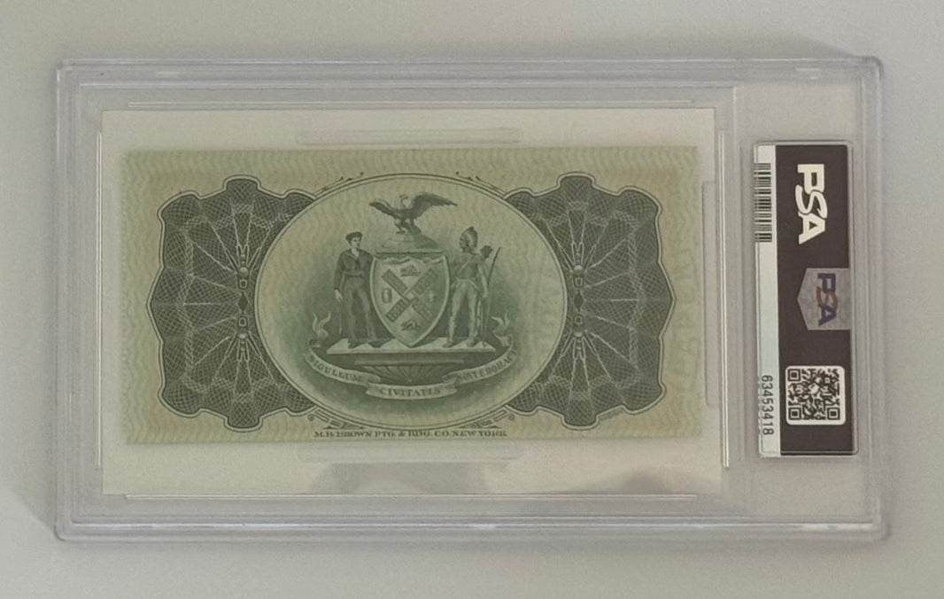 1924 Democratic National Convention Stub, Second Session, 6/24/1924, PSA Graded VG-EX