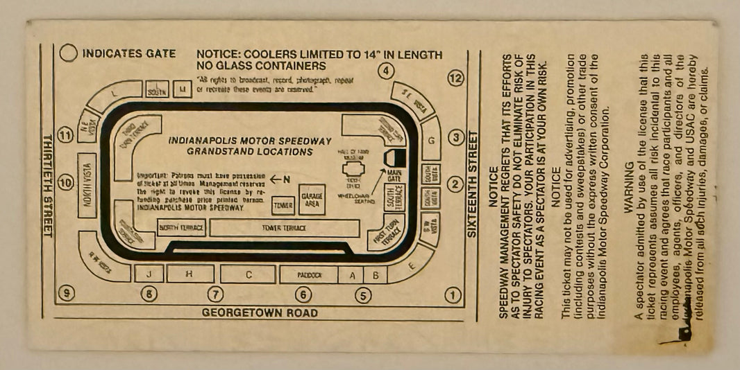 May 29, 1994, 78th Indianapolis 500