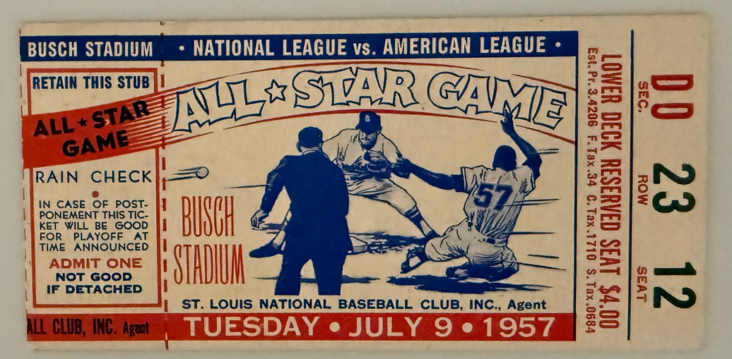 July 9, 1957, 1957 All Star Game, Reds Fans Stuff the Ballot Box