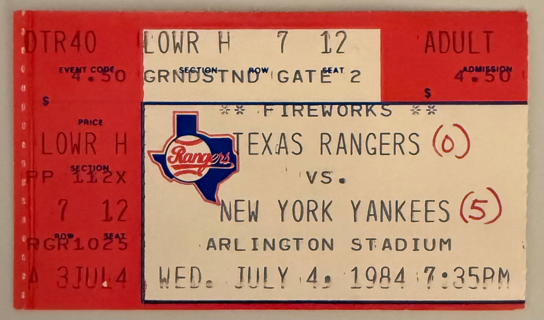 July 4, 1984, Phil Niekro Strikes Out Batter Number 3000