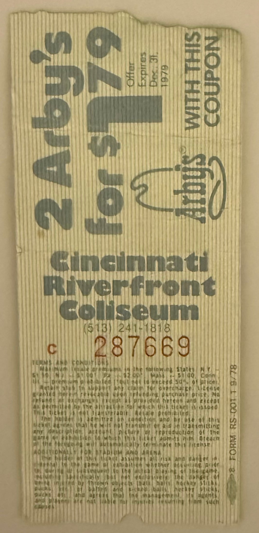 November 26, 1978, An Evening with Queen, Cincinnati Riverfront Coliseum