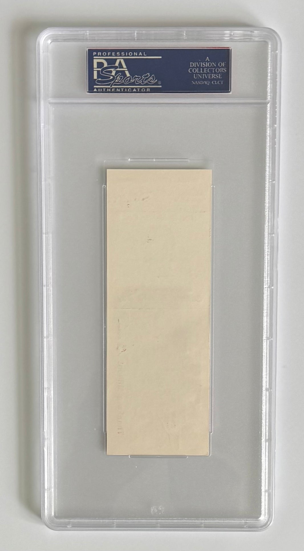 1976 Nellie Fox Cancer Benefit Day, 4/11/76, Graded by PSA Full Ticket Authentic