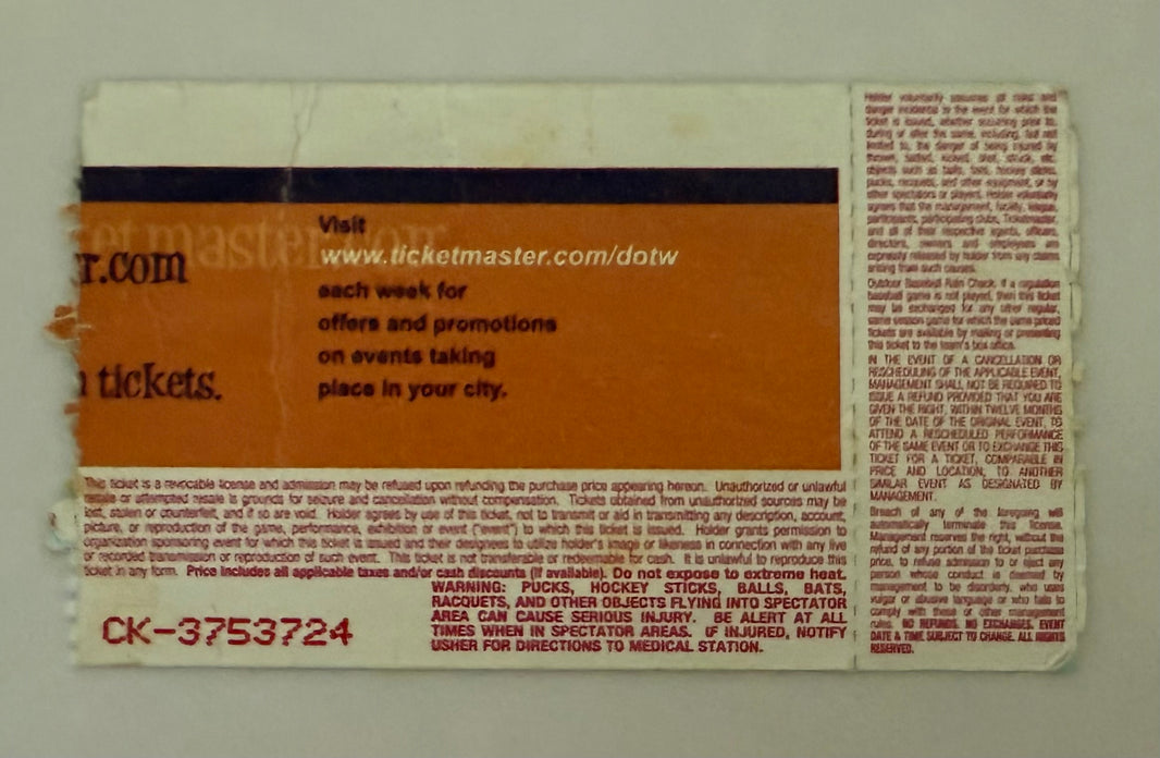 2001 Madonna at the Staples Center in Los Angeles, 9/13/2001