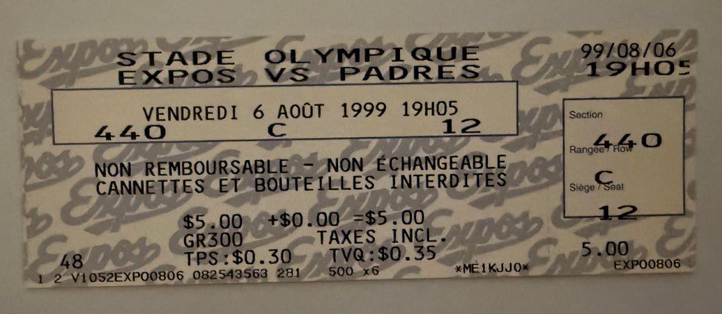 1999 Tony Gwynn Achieves Milestone 3000, Career Hit August 6, 1999