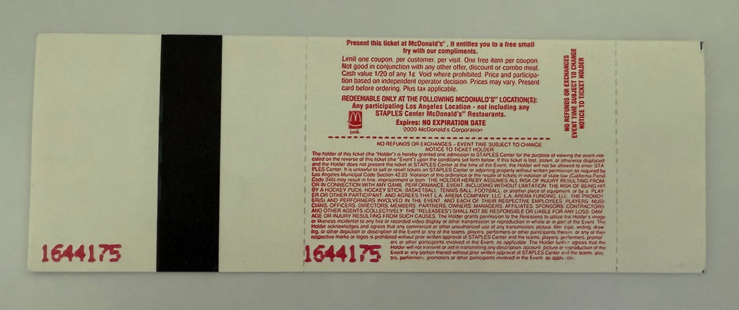 U2 at the Staples Center, April 5, 2005