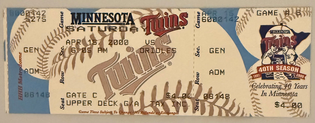 April 15, 2000, Cal Ripken 3000th Hit
