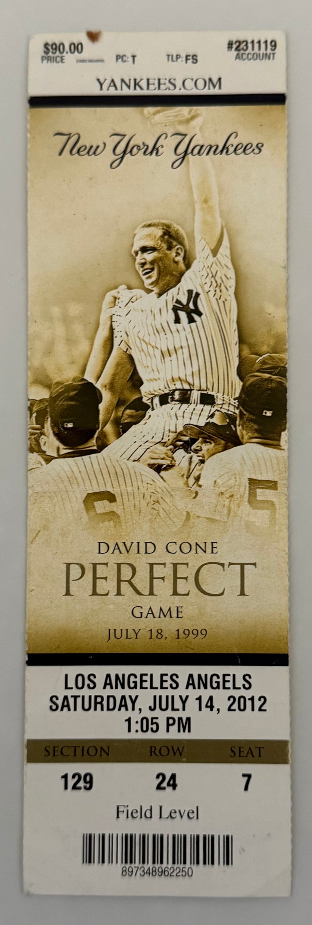 July 14, 2012, Mike Trout Youngest to 30/30, Crease