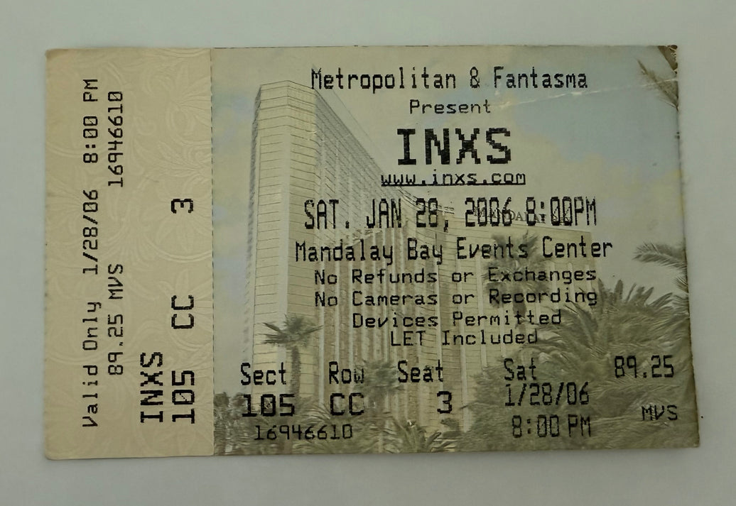 2006 INXS at Mandalay Bay in Las Vega, January 28, 2006