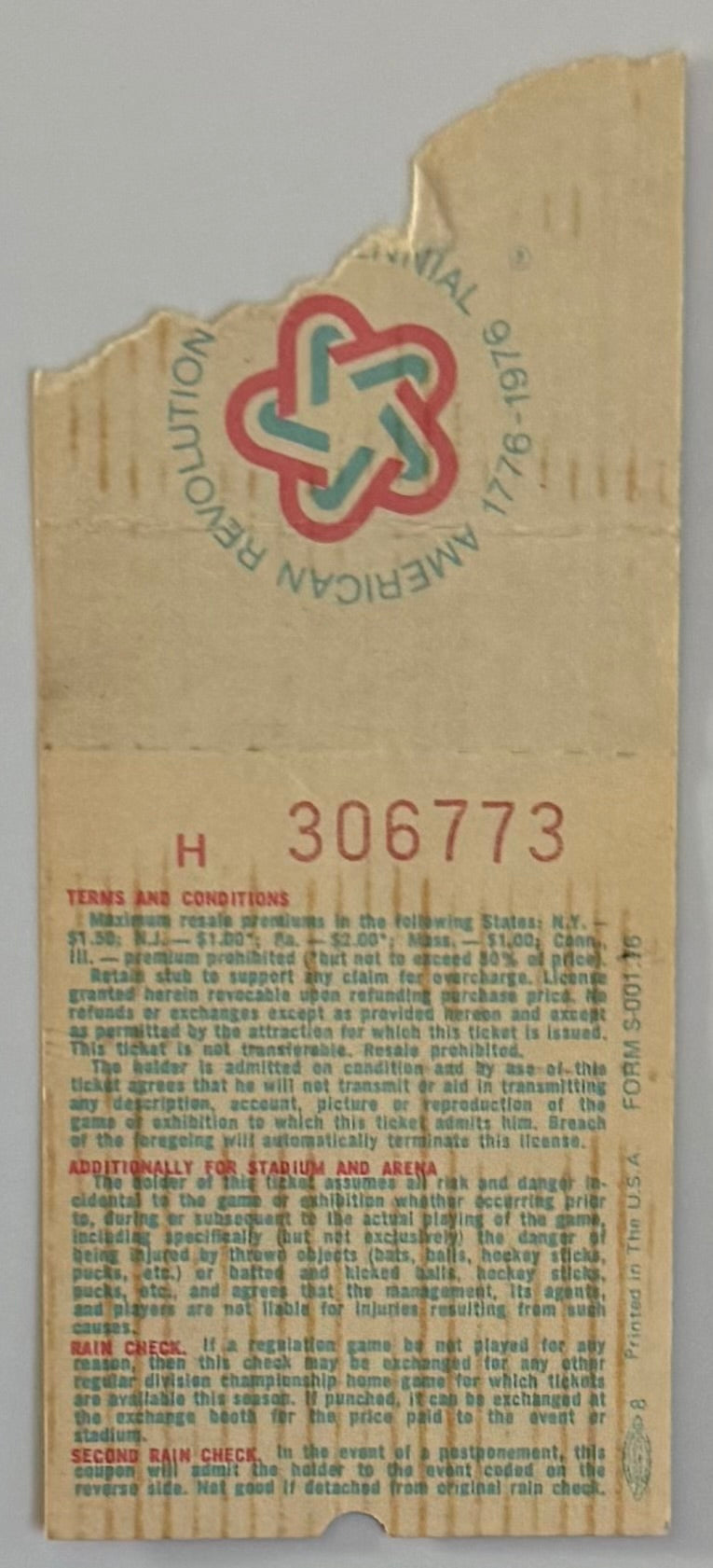 November 20, 1976, Hall & Oates, Condition