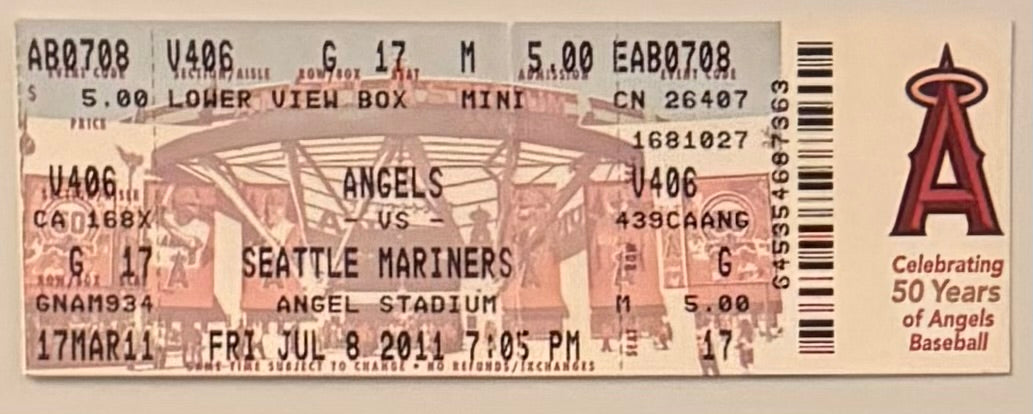 July 8, 2011, Mike Trout Debut (CR)