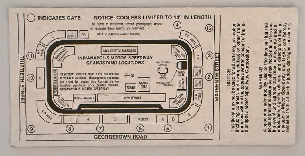 May 24, 1992, 76th Indianapolis 500