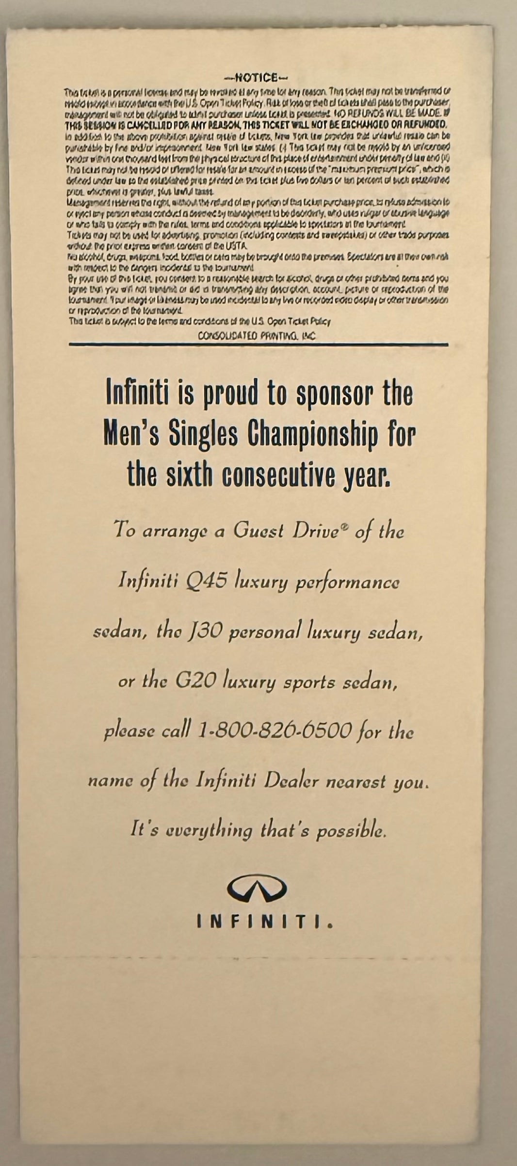 September 3, 1994, U.S. Open Tennis, Sampras versus Yzaga