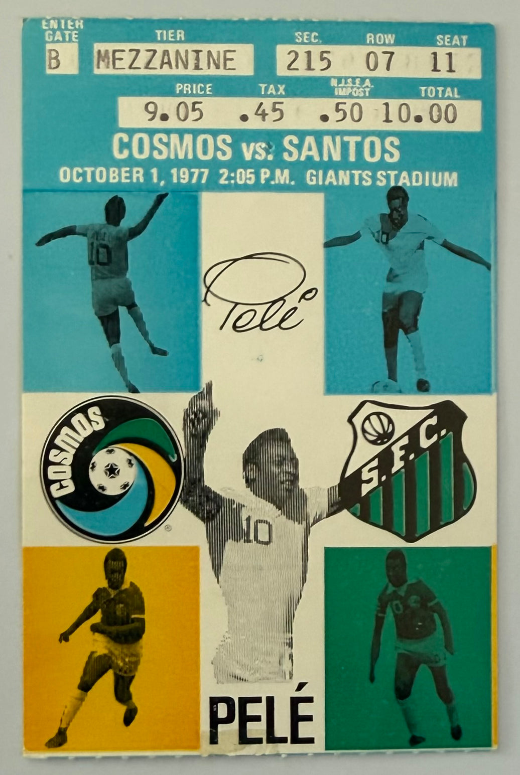 October 10, 1970, Pele Final Game, Cosmos vs Santos