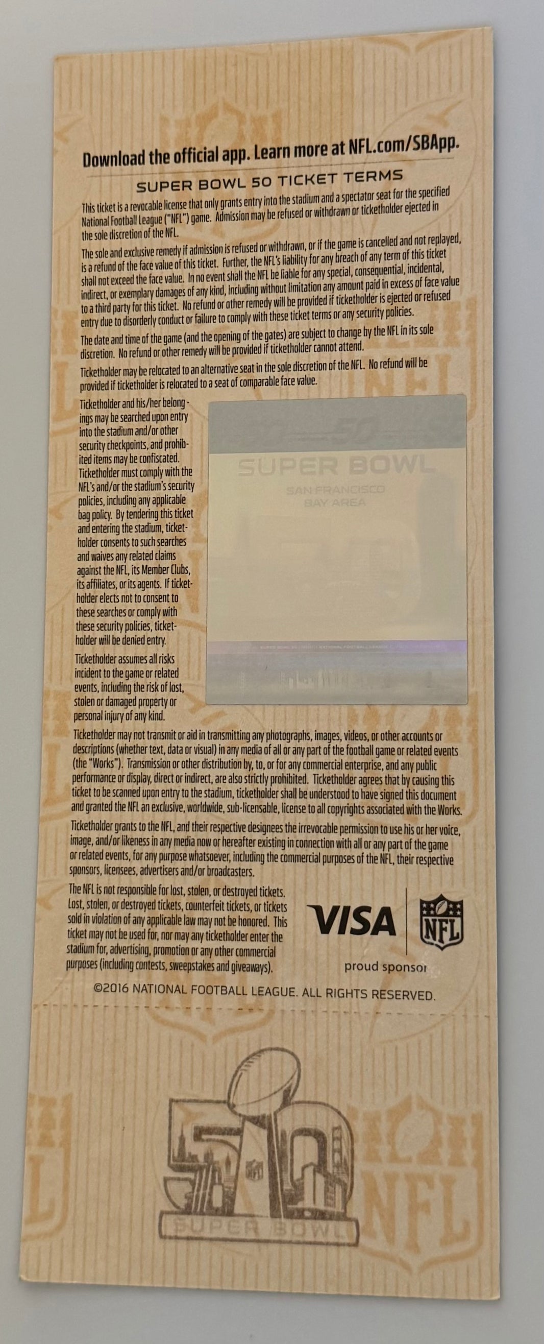 2/7/2016 Super Bowl 50, Payton Manning Last Game, Indianapolis Colts