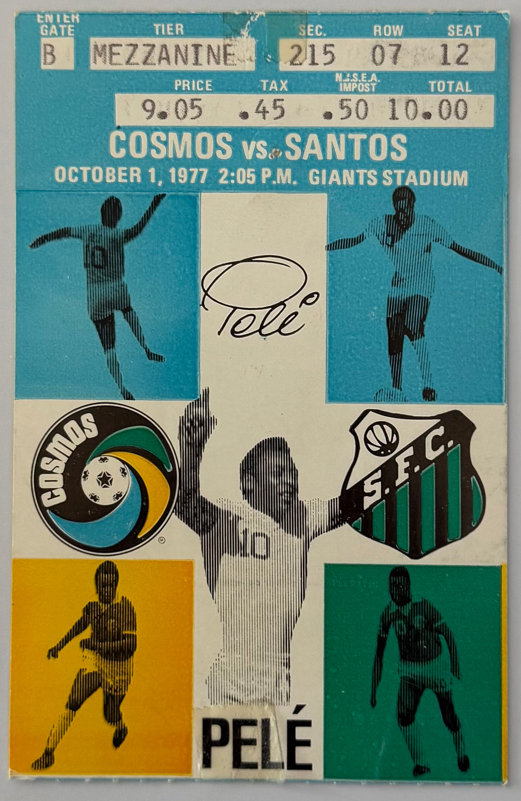 October 10, 1970, Pele Final Game, Cosmos vs Santos