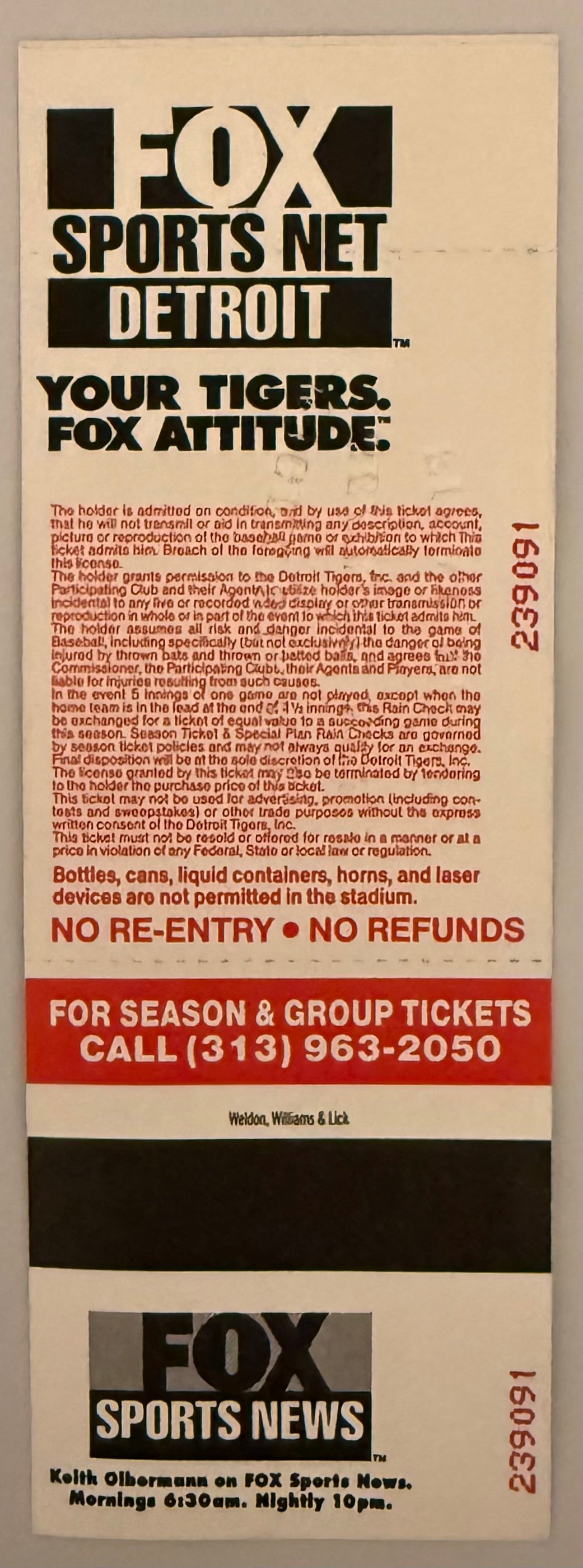 September 27, 1999, Detroit Tigers Final Game, Tiger Stadium