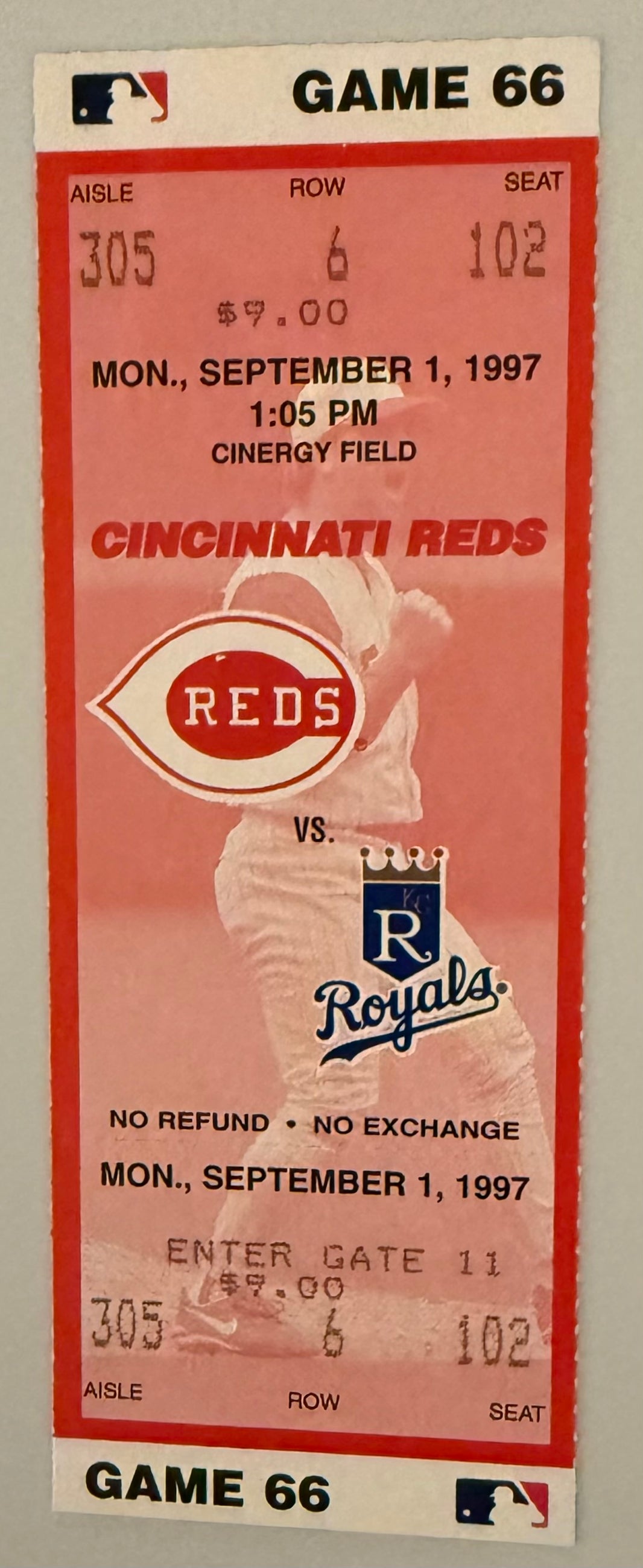 September 1, 1997, Pete Rose Jr., MLB Debut