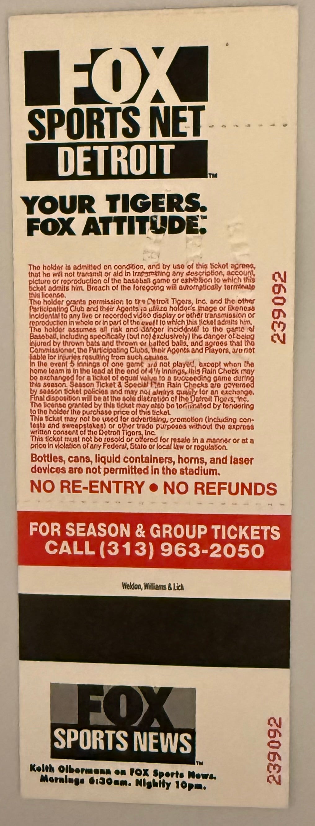 September 27, 1999, Detroit Tigers Final Game, Tiger Stadium