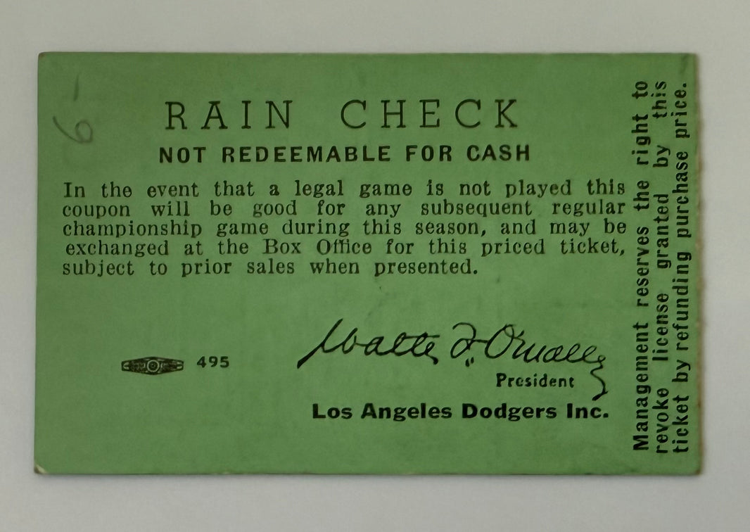 April 25, 1958, Los Angeles Coliseum, Dodgers vs Cardinals, Stan Musial Goes 4-4
