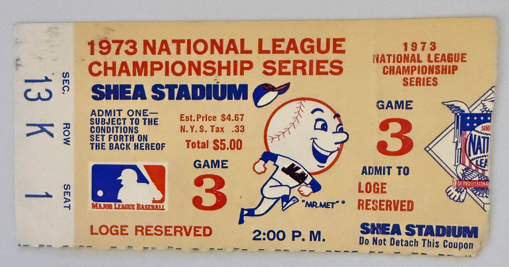 1973 NLCS Game Three, Pete Rose/Bud Harrelson Fight (Condition)