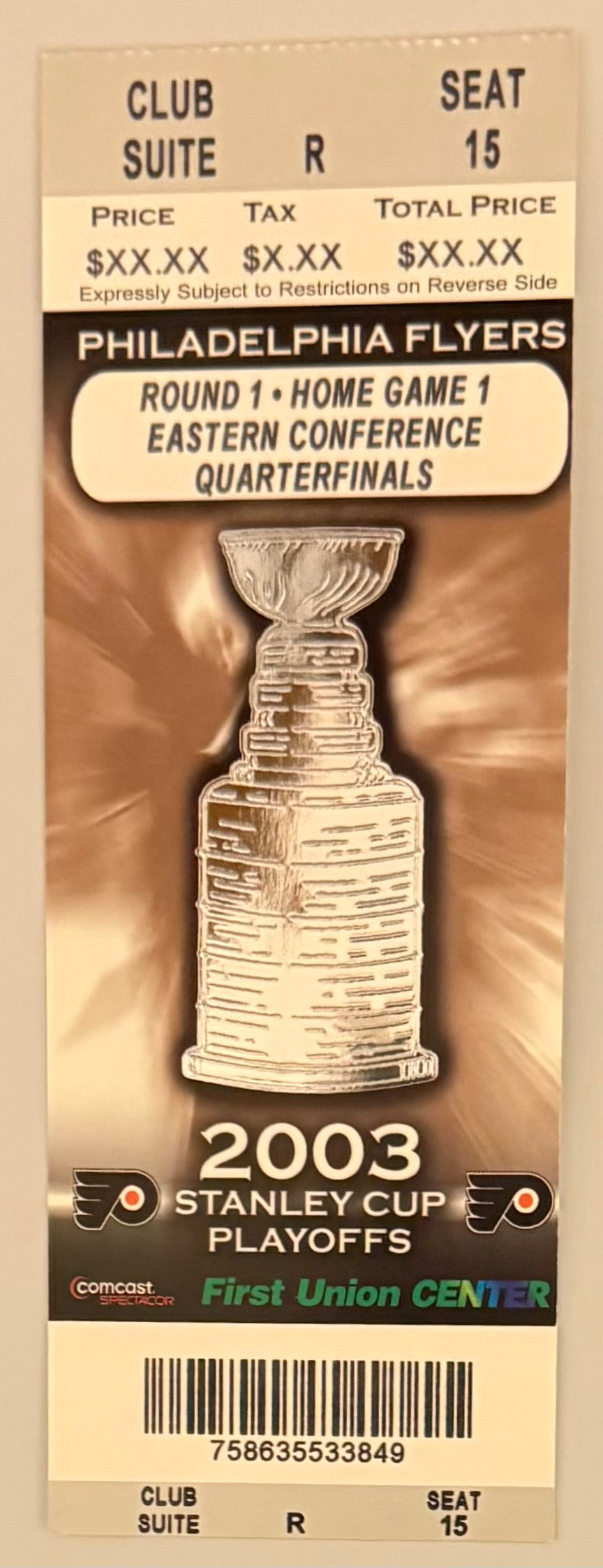 2003, Stanley Cup Playoffs, Round One, Philadelphia Flyers versus Toronto