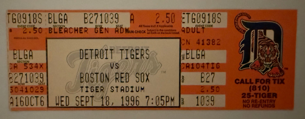 September 18, 1996, Roger Clemens Strikes Out 20 Better for Second Time