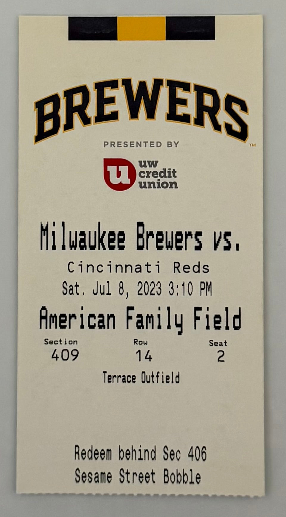 July 8, 2023, Elly De La Cruz Steals Second, Third and Home versus Milwaukee Brewers