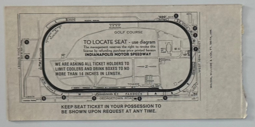 May 24, 1981, 65th Indianapolis 500