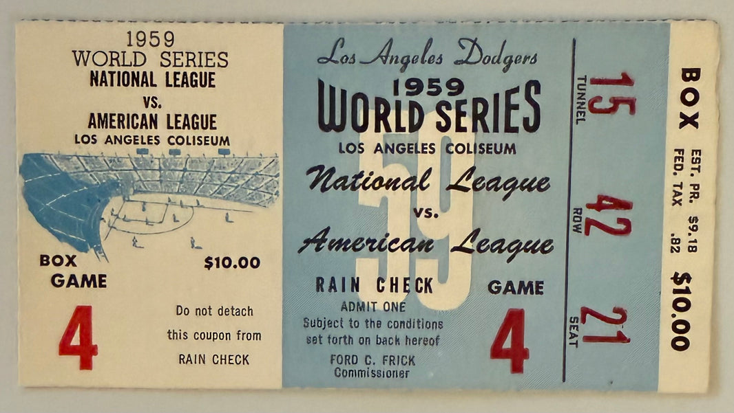 1959 World Series Game 4
