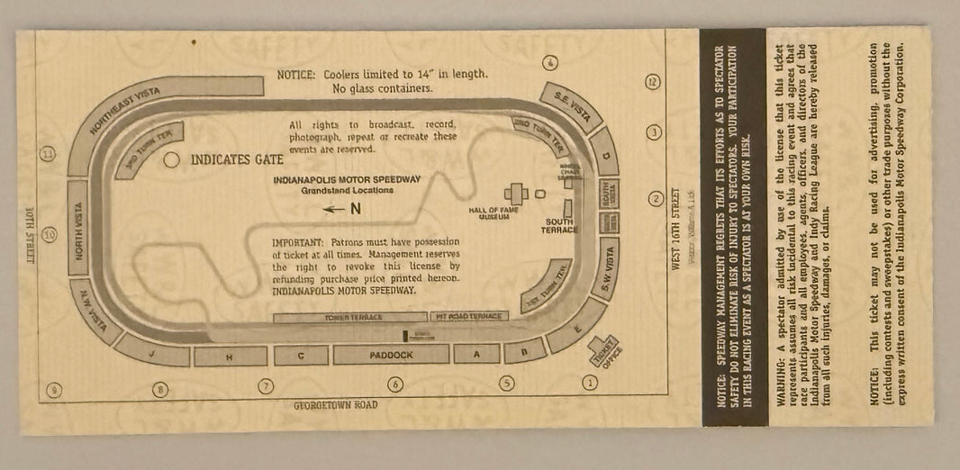 May 28, 2000, 84th Indianapolis 500