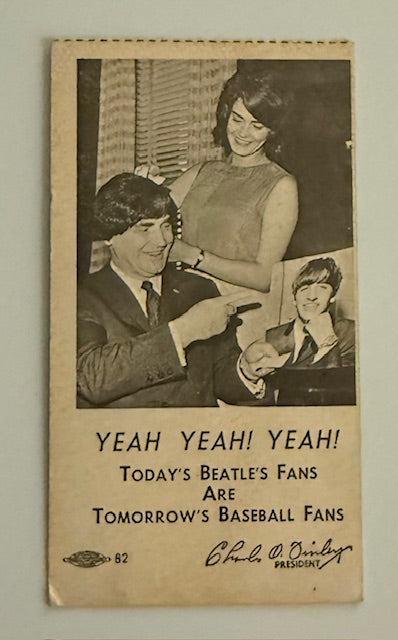 1964 Charles O. Finley Presents the Beatles in Concert - 9/17/1964 - Kansas City, MO