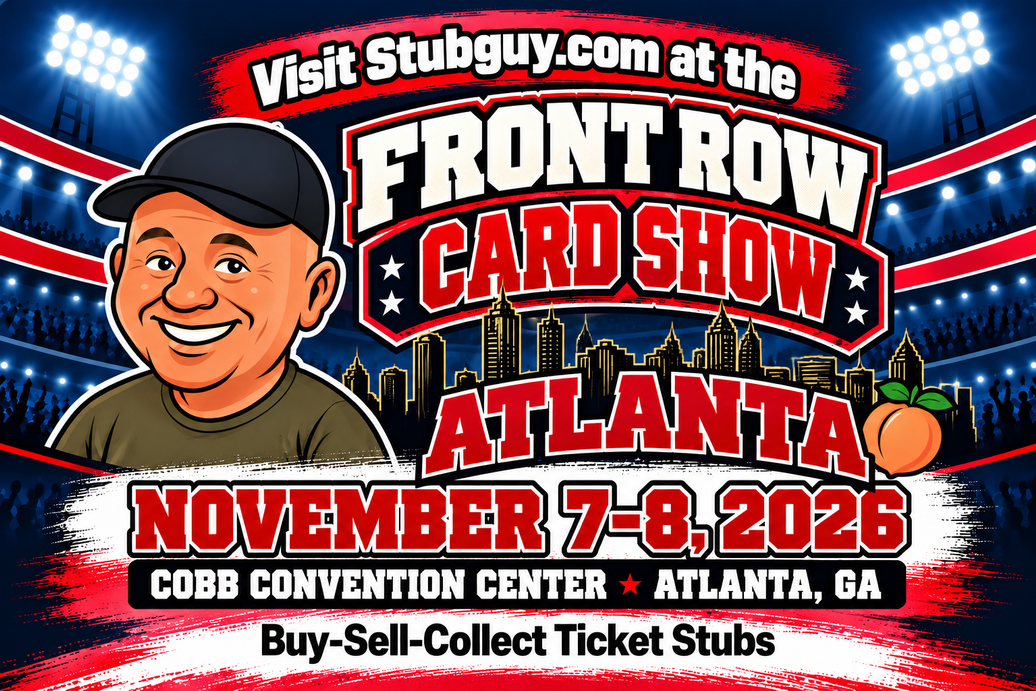 StubGuy Is Heading to Atlanta for Front Row Card Show!