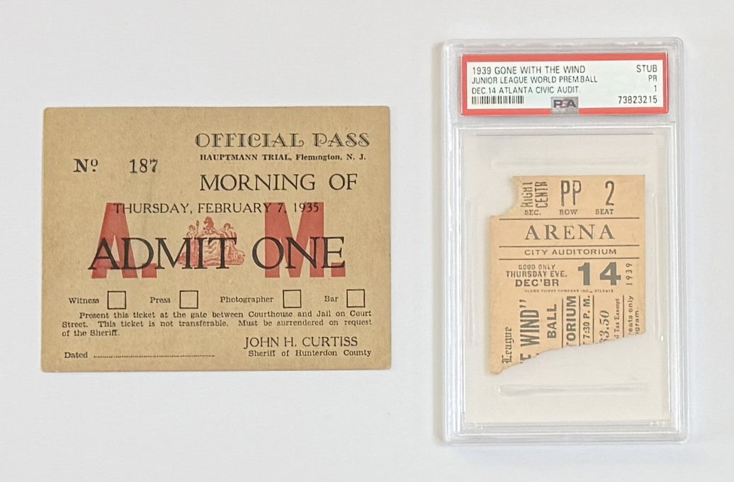 When History Issued a Ticket: The Enduring Power of Non-Sports Ticket Stubs
