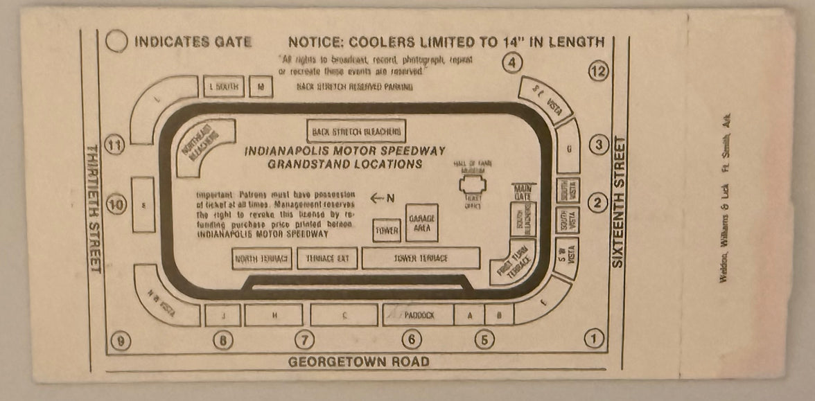 May 24, 1987, 71st Indianapolis 500