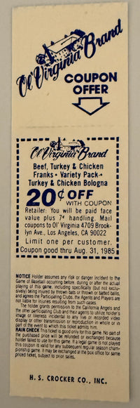 8/4/1985 Rod Carew Achieves 3000 Hits