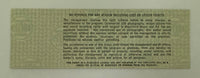 1969 Woodstock, Three Day Ticket, August 15th, 16th and 17th, 1969