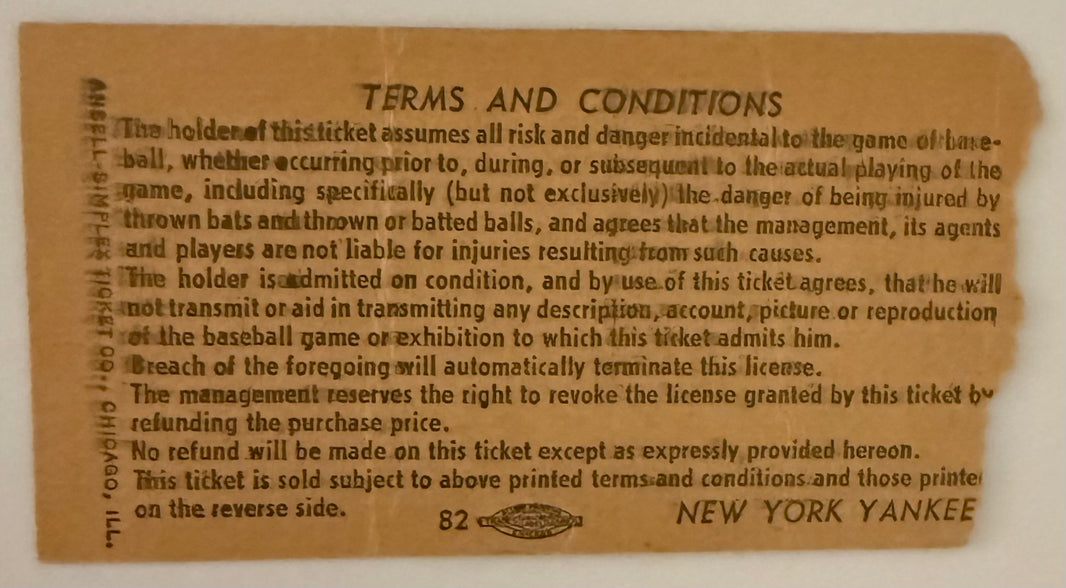 August 9, 1959, Yankees versus KC Athletics, Berra HR Number 300