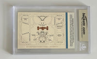 2009 Mint BGS Graded, 1/20/2009, Silver Platform Ticket to Inauguration Ceremonies of Barack Obama
