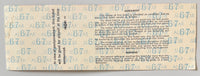 July 11, 1967, MLB All-Star Game, Full Ticket