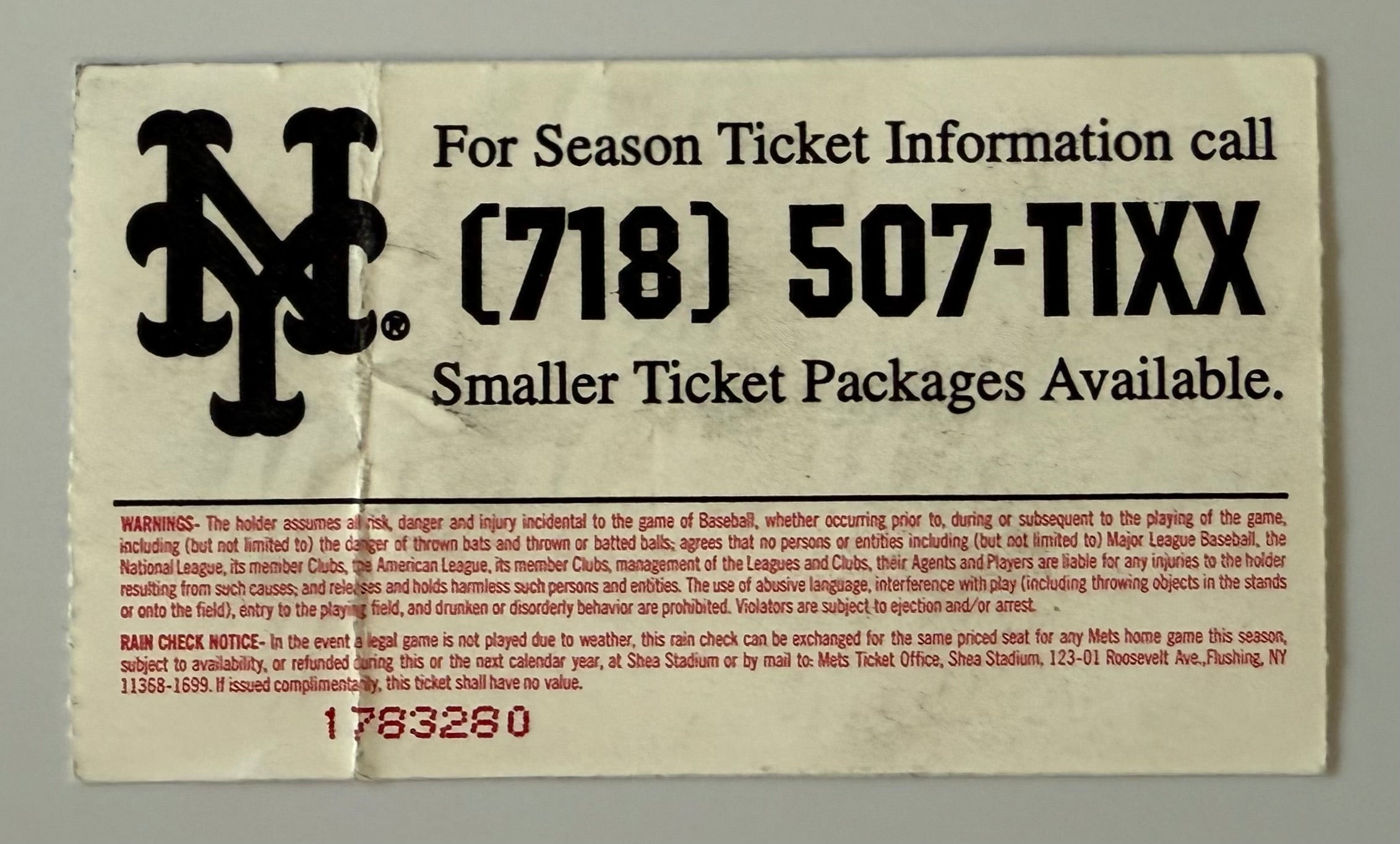 1997 Mets versus Dodgers, Jackie Robinson Number 42 Retired