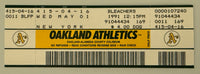 5/1/1991 Ricky Henderson Steals 939th Base to Break Lou Brocks All-Time Record