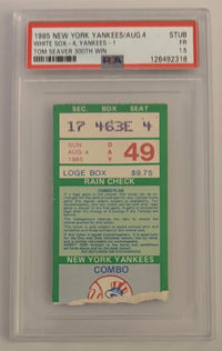 August 4, 1985, Tom Seaver 300th Win
