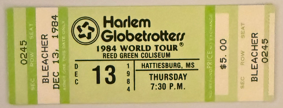December 13, 1984, Harlem Globetrotters